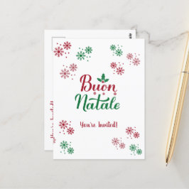 Buon Natale Italienisch Frohe Weihnachten Postkarte