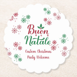 Buon Natale Italienisch Frohe Weihnachten Untersetzer