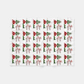 **BUON NATALE** ITALIENISCHE CHRISTMAS BLANKET FLEECEDECKE (Vorderseite (Horizontal))