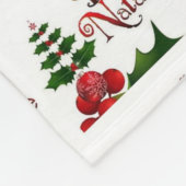 **BUON NATALE** ITALIENISCHE CHRISTMAS BLANKET FLEECEDECKE (Ecke)