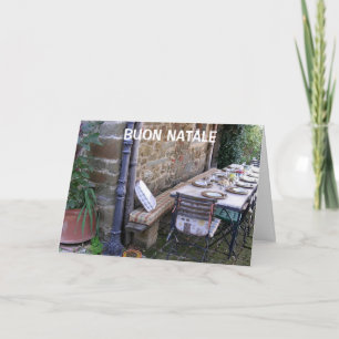 BUON NATALE - ITALIENISCHE CHRISTMAS FEIERTAGSKARTE