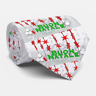 "BUON NATALE" ITALIENISCHE CHRISTMAS-KRAWATTE FÜR  KRAWATTE