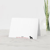 Buon Natale italienische Weihnachtskarte Feiertagskarte (Rückseite)