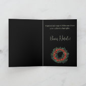 Buon Natale, italienische Weihnachtskreidekarte Feiertagskarte (Innenseite)