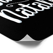 Buon Natale Italy Pride Xmas Holiday Italian Chris Poster (Ecke)