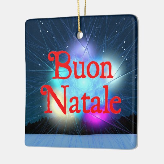 Buon Natale - Jack Frost Keramikornament (Links)