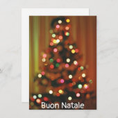 Buon Natale-Karte (Vorne/Hinten)