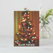 Buon Natale-Karte (Stehend Vorderseite)