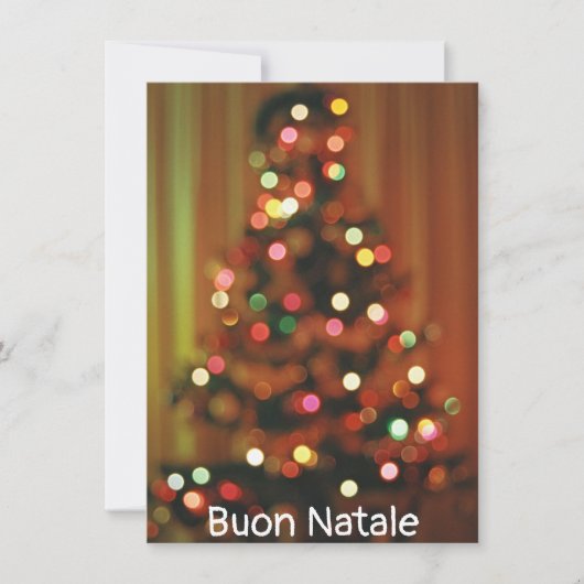 Buon Natale-Karte (Vorderseite)
