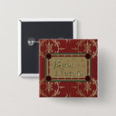 Buon Natale Knopf Button (Vorne & Hinten)