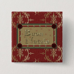 Buon Natale Knopf Button
