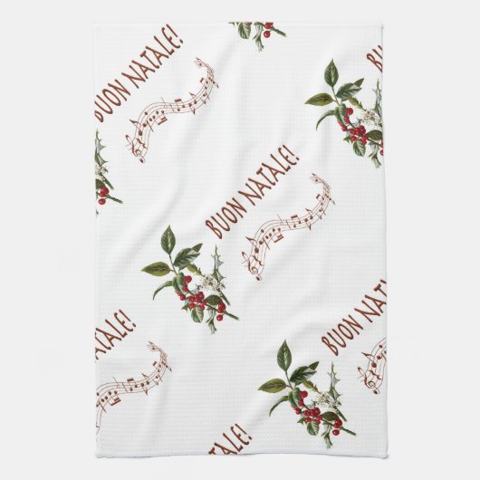 Buon Natale Küchentuch (Vertikal)