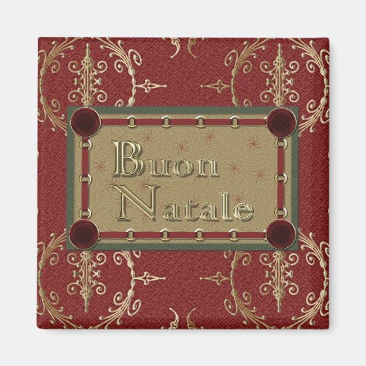 Buon Natale Magnet (Vorne)