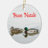 Buon Natale - Mallards Keramik Ornament (Links)