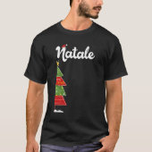 Buon Natale Matching Paar hässliche Weihnachten un T-Shirt (Vorderseite)