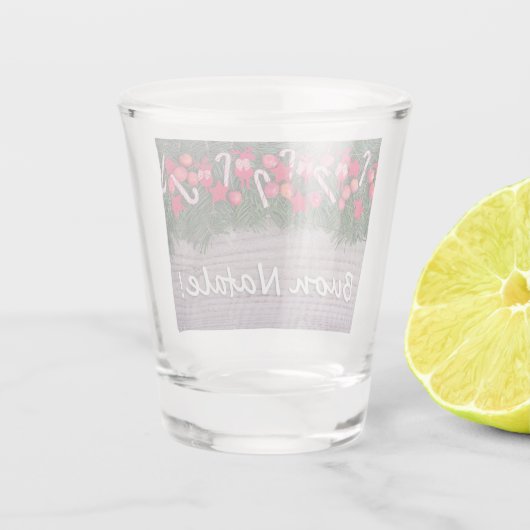 **BUON NATALE** MERRY CHRISTMAS SCHNAPSGLAS (Rückseite)