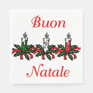 Buon Natale Napkins Serviette