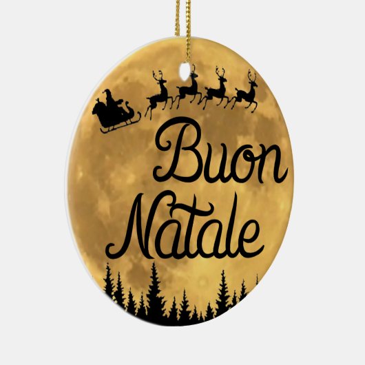 Buon Natale Ornament (Rechts)