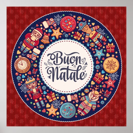 Buon Natale Poster (Vorne)