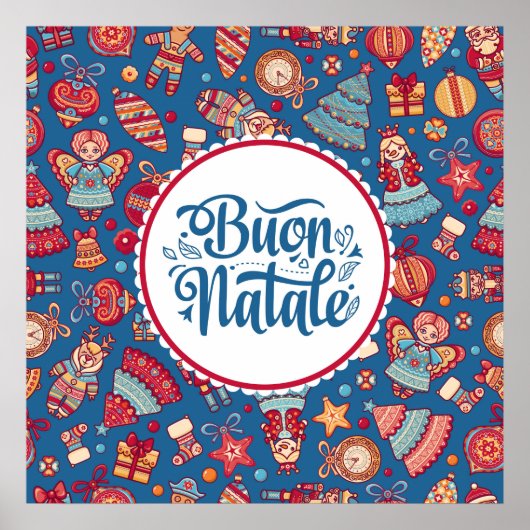 Buon Natale Poster (Vorne)