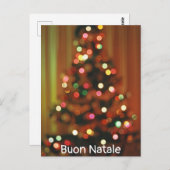Buon Natale Postkarte (Vorne/Hinten)