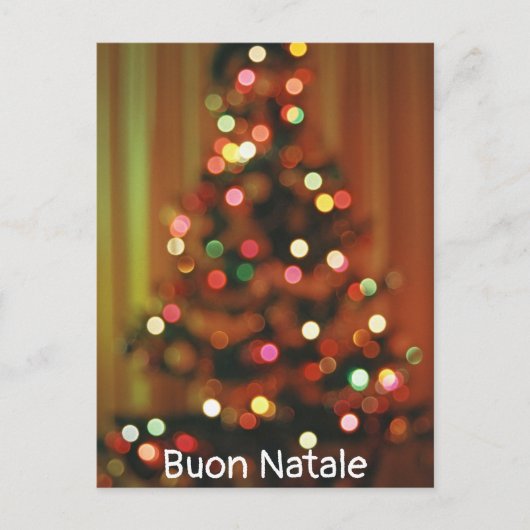Buon Natale Postkarte (Vorderseite)
