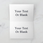 Buon Natale - Ribbon-Siegel Feiertagskarte (Innenseite)