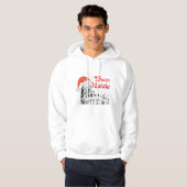 Buon Natale Rome Kolosseum Weihnachtsmannmütze Hoodie (Vorne ganz)