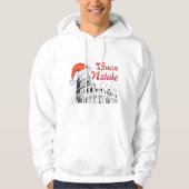 Buon Natale Rome Kolosseum Weihnachtsmannmütze Hoodie (Vorderseite)