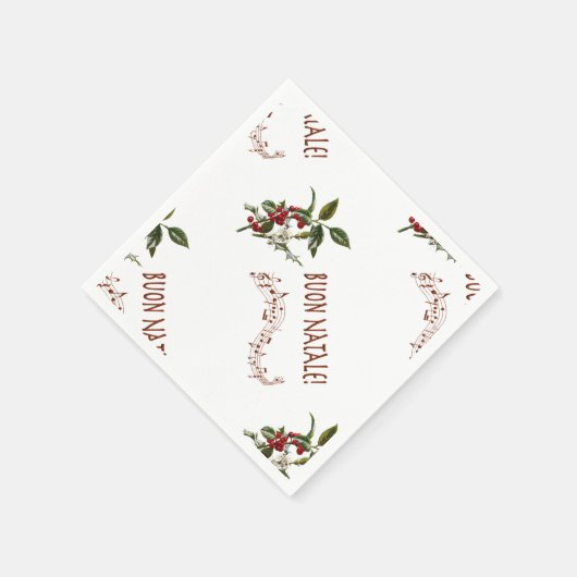 Buon Natale Serviette (Ecke)