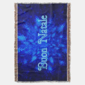 Buon Natale - Snowburst Decke (Vorderseite Vertikal)