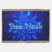 Buon Natale - Snowburst Decke (Vorderseite)