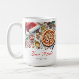 Buon Natale Watercolor Italienisches Weihnachtsfes Kaffeetasse