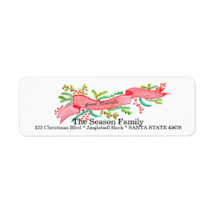 Buon Natale, Weihnachtsbanner