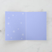 Buon Natale. Weihnachtskarte auf Italienisch Feiertagskarte (Innenseite)