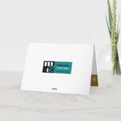 Buon Natale. Weihnachtskarte auf Italienisch Feiertagskarte (Rückseite)