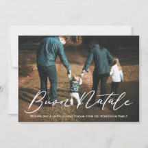 Buon Natale Weihnachtskarte