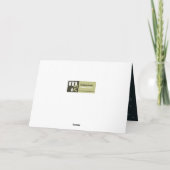 Buon Natale. Weihnachtskarten auf Italienisch Feiertagskarte (Rückseite)