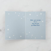 Buon Natale. Weihnachtskarten auf Italienisch Feiertagskarte (Innenseite)