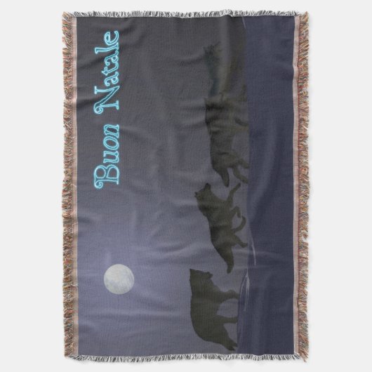 Buon Natale - Wolfpack Decke (Vorderseite Vertikal)