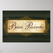 Buon Provecho Dekorplakat Poster (Vorne)