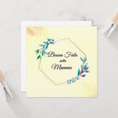 Buona Festa della Mamma | Fröhlicher Muttertag Karte (Vorderseite/Rückseite Beispiel)