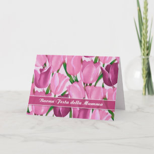 Buona Festa della Mamma. Muttertag auf Italienisch Karte
