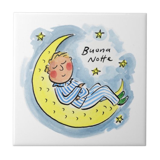 Buona Notte Fliese (Vorderseite)