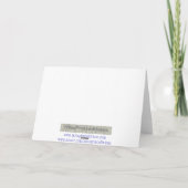 Buona Pasqua Feiertagskarte (Rückseite)