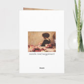 Buona Pasqua glückliche Ostern Vintage Karte (Rückseite)