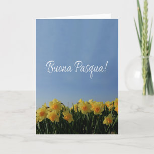 Buona Pasqua Italian Happy Oaster Feiertagskarte