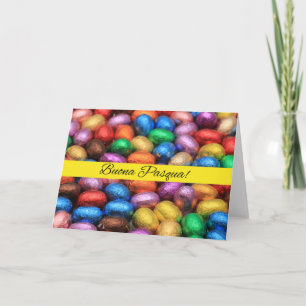 Buona Pasqua Ostereier Feiertagskarte