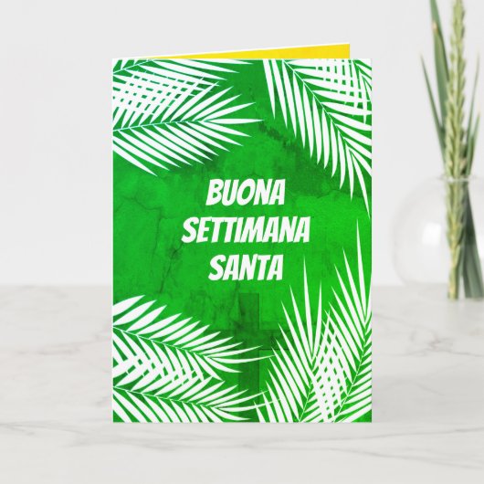 Buona Settimana Santa Holy Week Karte (Vorderseite)