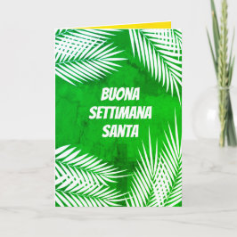 Buona Settimana Santa Holy Week Karte